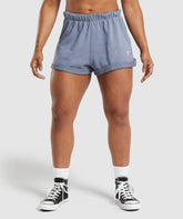 Lifting Loose Shorts - Iron Blue