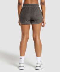 Monogram Towel Shorts - Strength Green