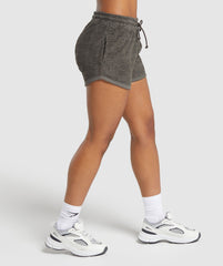 Monogram Towel Shorts - Strength Green