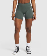 Adapt Fleck Seamless Shorts - Slate Teal/Cargo Teal