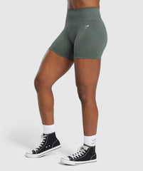 Adapt Fleck Seamless Shorts - Slate Teal/Cargo Teal