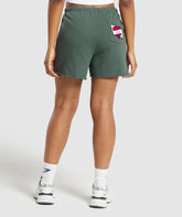 Tattoo Shorts - Slate Teal