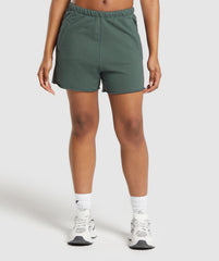 Tattoo Shorts - Slate Teal