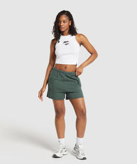 Tattoo Shorts - Slate Teal