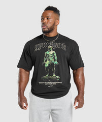 Movember Graphic T-Shirt - Black