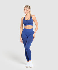Sport Seamless Sports Bra - Force Blue/Pastel Blue