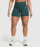 Adapt Fleck Seamless Shorts - Darkest Teal/Functional Teal