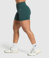 Adapt Fleck Seamless Shorts - Darkest Teal/Functional Teal