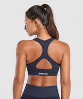 Sport Seamless Sports Bra - Heavy Blue/Iron Blue
