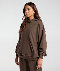Rest Day Sweats Hoodie - Cozy Brown Marl