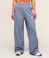Rest Day Sweats 2.0 Wide Leg Jogger - Bros Worn Blue Marl