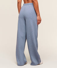 Rest Day Sweats 2.0 Wide Leg Jogger - Bros Worn Blue Marl