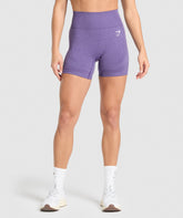 Vital Shorts - Functional Purple Marl