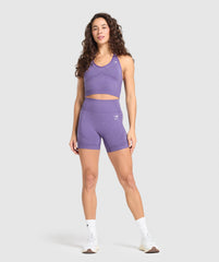 Vital Shorts - Functional Purple Marl