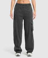 Rest Day Ribbed Joggers - Asphalt Grey