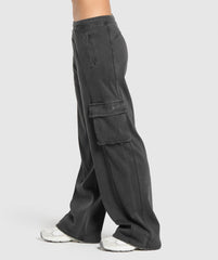 Rest Day Ribbed Joggers - Asphalt Grey