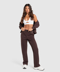Tricot Joggers - Heritage Brown