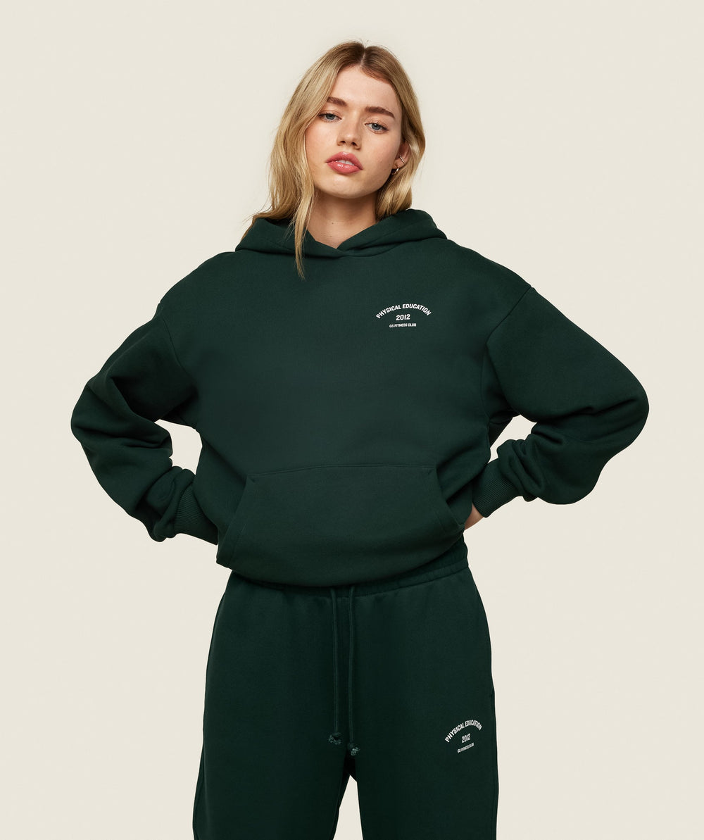 Phys Ed Graphic Hoodie - Green