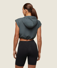 everywear Lightweight Sleeveless Jacket - Slate Teal