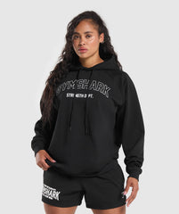 Strength Department Oversized Hoodie - Black