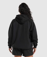 Strength Department Oversized Hoodie - Black