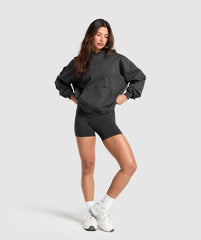 Rest Day Sweats Hoodie - Black Marl