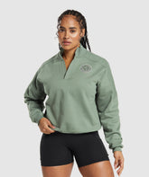 Legacy Oversized Sweatshirt - Unit Green