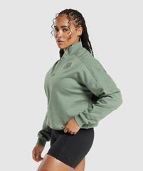 Legacy Oversized Sweatshirt - Unit Green