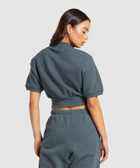 Loopback Sweat Pullover - Titanium Blue