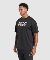 Script Graphic T-Shirt - Black