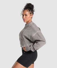 Rest Day Heavyweight Sweatshirt - Metal Grey/Asphalt Grey