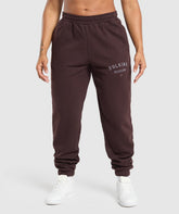 Bulking Season Brushed Joggers - Heritage Brown