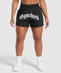 Strength Department Graphic Shorts - Black