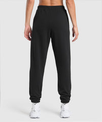 Running Graphic Joggers - Black