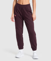 Running Graphic Joggers - Depth Purple
