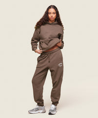 Phys Ed Logo Sweatpants - Penny Brown