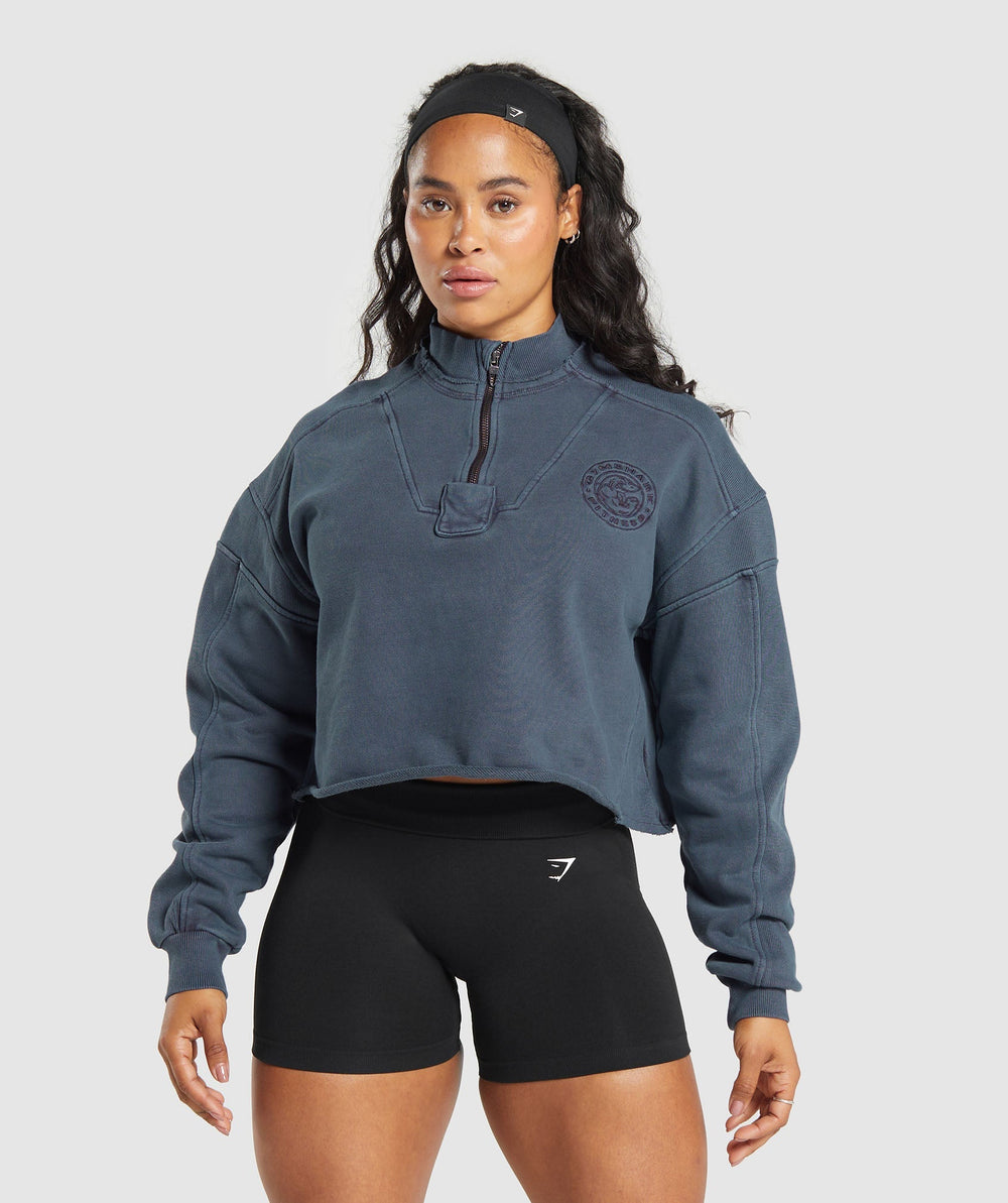 Premium Legacy Sweatshirt - Heavy Blue