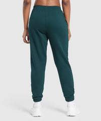Running Graphic Joggers - Strong Teal