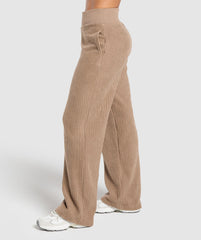 Cord Flared Trousers - Soul Brown