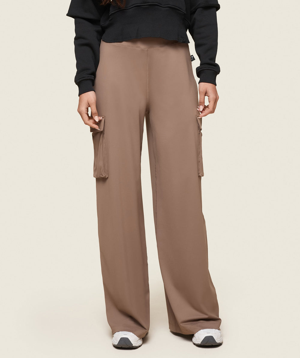 GS x Leana Deeb Flared Pants - Soul Brown
