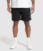 Crest 9" Shorts - Black