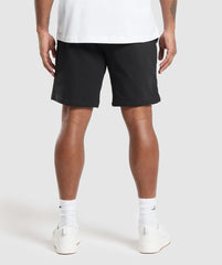 Crest 9" Shorts - Black