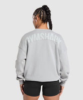 Power Washed Sweatshirt - Silver Grey