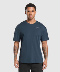 Crest T-Shirt - Navy