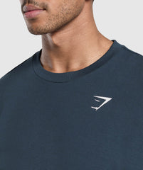 Crest T-Shirt - Navy