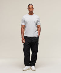 Crest T-Shirt - Light Grey Marl
