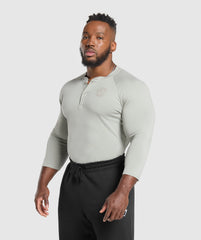 Legacy Henley - Stone Grey