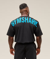 Power T-Shirt - Black/Brand Blue