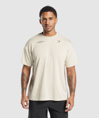 Conditioning Club Oversized T-Shirt - Pebble Grey