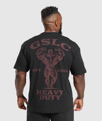 Heavy Duty T-Shirt - Black